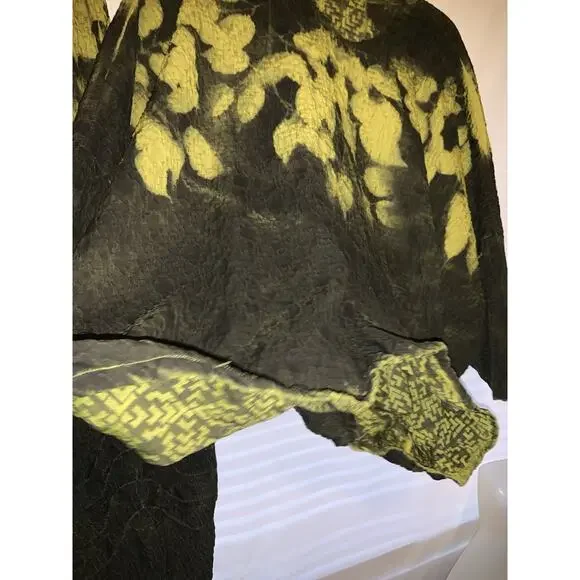 DRESS TO KILL by Jane Mohr Wide-Leg Harem Pants & Blouse Yellow & Black Size 1 - Picture 4 of 10